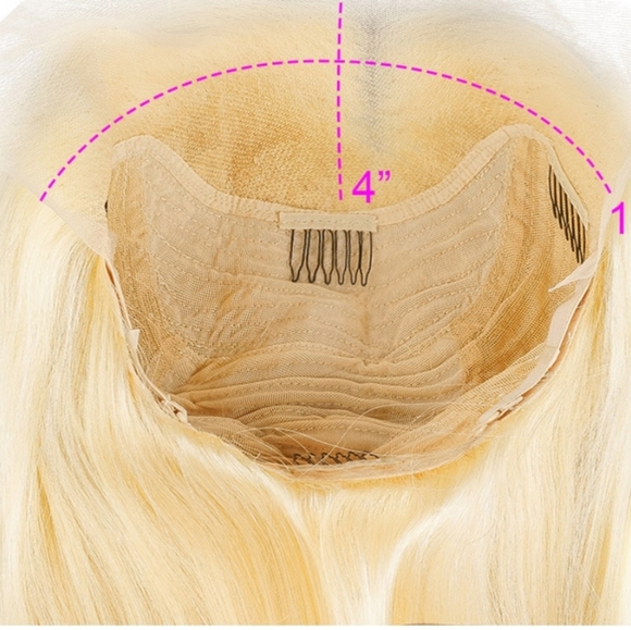 Blonde Bobcut Wig - Picture 5 of 7